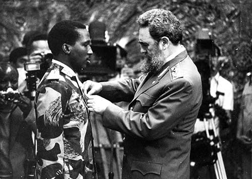 Thomas Sankara et Cuba