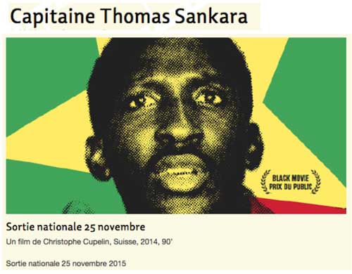 Capitaine Thomas Sankara clapnoir.org, 24 novembre 2015