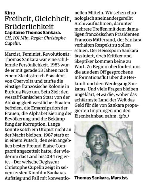 Freiheit, Gleichheit, Brüderlichkeit NZZ am Sonntag, 21 juin 2015