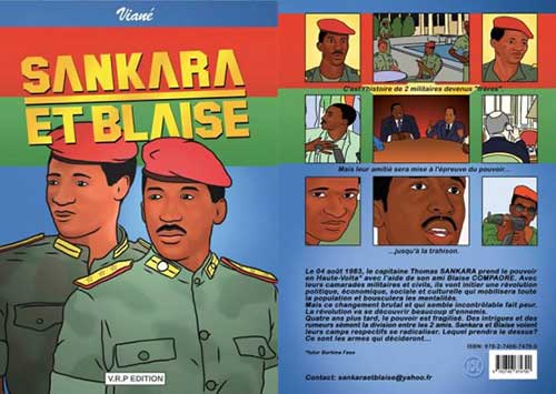 Sankara et Blaise par Viane, Bande dessinée, octobre 2014