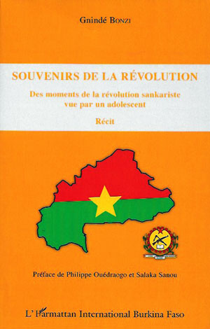 Souvenirs de la révolution Gnindé Bonzi, L'Harmattan, 2015